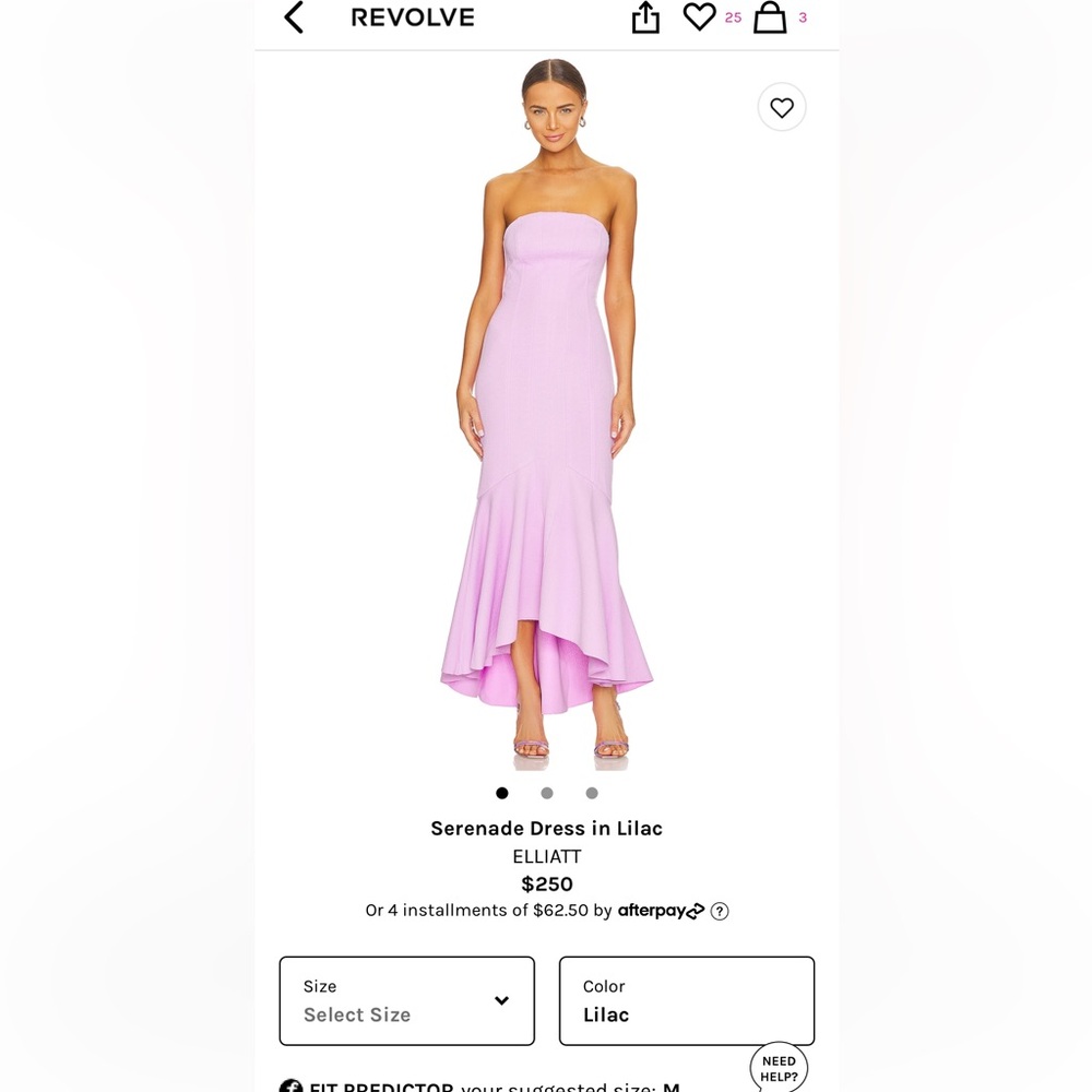 Elliatt serenade dress